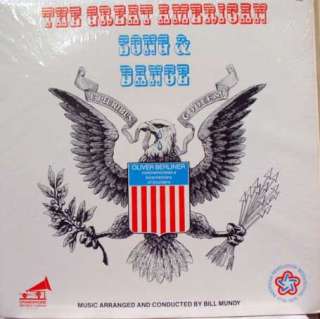 OLIVER BERLINER great american song & dance LP mint   
