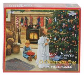 White Mountain O Christmas Tree Jigsaw Puzzle  