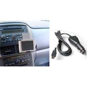  Car Vent Mount with Power Cord for Garmin Nuvi 370 360 350 