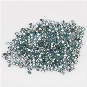   09 Ct RBC SI2   I2 Loose Blue Diamond Lot Aura Gemstones Jewelry