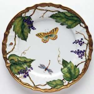 Anna Weatherley Wildberries Lavender Dinner Plate 10 in