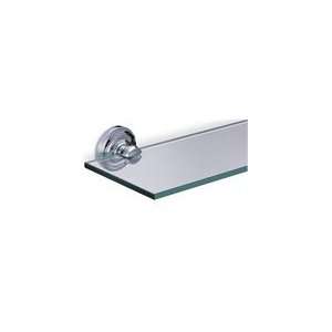  Gatco Irvine Tempered Glass Shelf with Chrome Finish