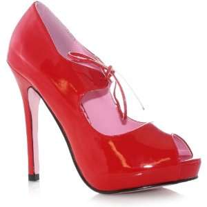  Lets Party By Ellie Shoes Stella (Red) Adult Shoes / Red 