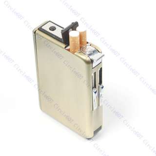 Copper Cigarette Case Holder Cigar Lighter Dispensers  