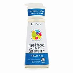  method method Laundry Detergent, 25 Loads, Fresh Air 10 fl 