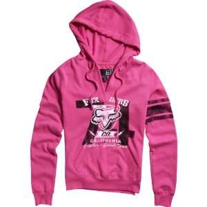   Girls Hoody Pullover Sportswear Sweatshirt   Day Glo Pink / X Large