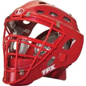 Louisville Adult Hockey Style Scarlet Catchers Helmet   Equipment 