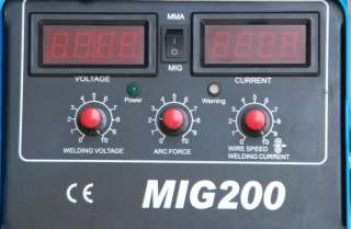 Máquina weldiing de Muttahida Majlis E Amal de MIG 200 IGBT MIG/MAG 