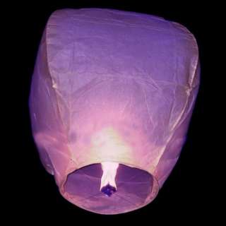 10pcs Sky Lanterns Purple Inflatable Microphones  