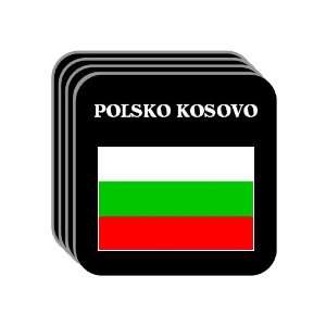  Bulgaria   POLSKO KOSOVO Set of 4 Mini Mousepad Coasters 