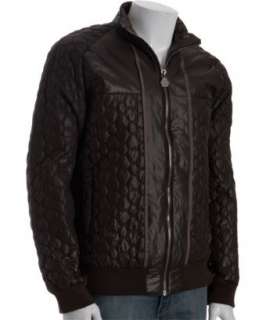 Puma Black Station warm black quilted nylon Football jacket 