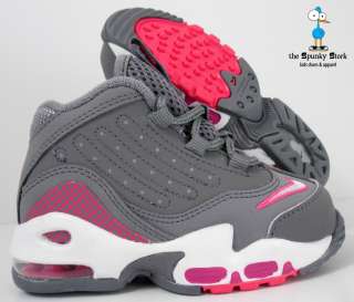 NIKE AIR GRIFFEY MAX II GIRLS TODDLER GREY PINK SZ 6C (443959 006 