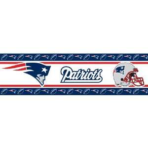  NFL New England Patriots Wall Border