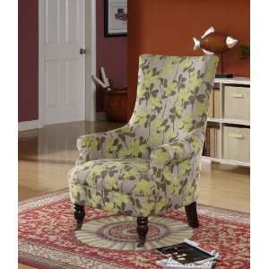  Armen Living Montclair Vintage French Fabric Chair: Home 