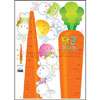Carrot Growth Up Height Chart Kids room Wall Deals Removable Vinyl 