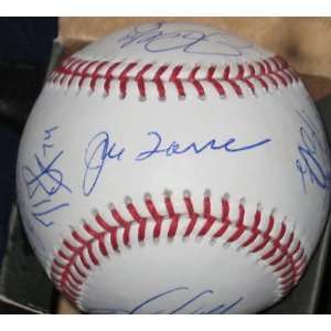  2010 Los Angeles Dodgers TEAM SIGNED Baseball Joe Torre 