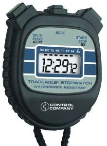Control Company 1045 NIST Calibrated Stopwatch  