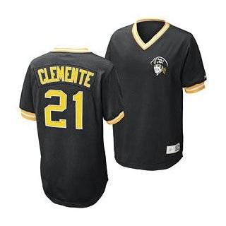 Pittsburgh Pirates Roberto Clemente Cooperstown V Neck Player Jersey 