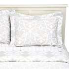 Simply Vera Wang Grey Mist Comforter Set 3PC comforter and pillowshams 