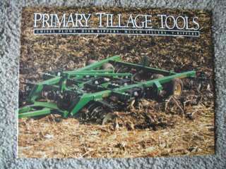   Primary Tillage Tools Sales Brochure Chisel Plows Disk Rippers V Ripp