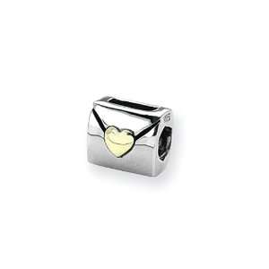 Two Tone, Love Note Charm for Reflections, Expression, Kera, Pandora 