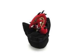 Ember Hatchling Red Dragon Puppet Plush Toy NWT   RARE  