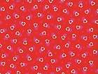 Quilt Quilting Fabric Valentine Day Dove Heart Blue RJR items in 