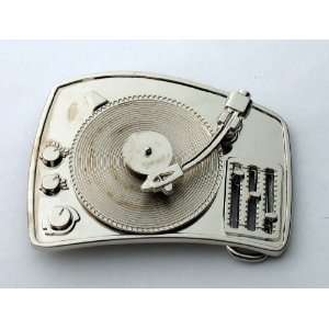  Music Old School Record Turntable Belt Buckle: Everything 