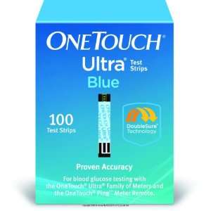  OneTouch Ultra Test Strips, Ultra Test Strips 100Ct, (1 