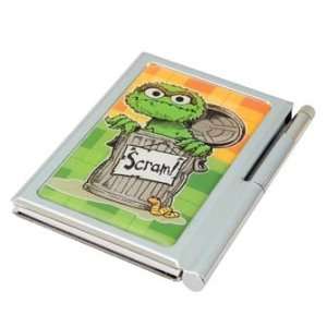  Sesame Street Oscar The Grouch Notepad and Pen *SALE 