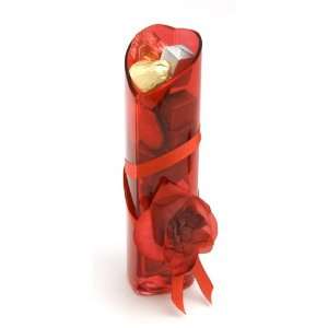 Chic Love Heart  Shaped Red Vase Grocery & Gourmet Food