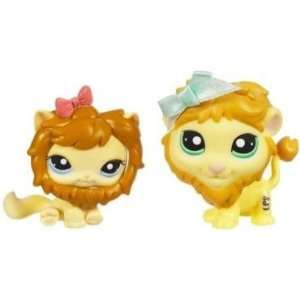  Littlest Pet Shop Sassiest Pairs   Lion and Lioness #1004 