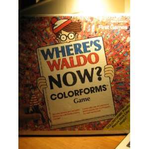 Wheres Waldo Now ? Colorforms Game Toys & Games
