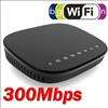 300Mbps 4 Port Wifi Wireless LAN Router Gateway Client Bridge AP 