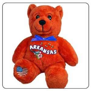    Arkansas Symbolz Plush Red Bear Stuffed Animal: Toys & Games