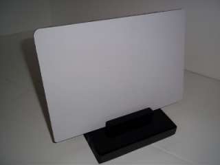 WHITE DRY ERASE BOARD WOOD STAND MESSAGE DESK TOP 69BW  
