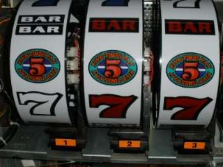 IGT RED, WHITE & BLUE FIVE TIMES PAY SLOT MACHINE  