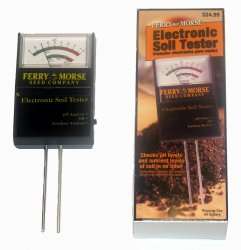 ELECTRONIC SOIL PLANT GARDEN TESTER ANALYZER pH N P K  