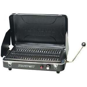  Portable Propane Grill Stove, Blk: Sports & Outdoors