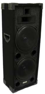 VM Audio VAS4210P 2200 Watt 4 Way Dual 10 DJ Loud Speakers System 
