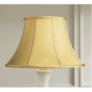  Bell Lamp Shade Red Silk 16 inch  Ballard Designs