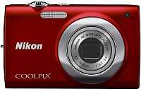 NIKON COOLPIX S2500 RED COMPACT DIGITAL CAMERA 0018208920648  