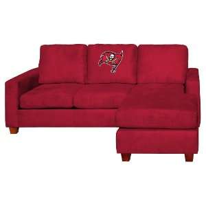   Home Team NFL Tampa Bay Buccaneers Front Row Sofa: Sports & Outdoors