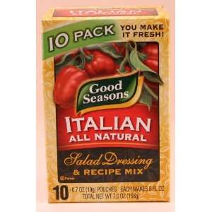 Kraft Good Seasons Italian All Natural Salad Dressing & Recipe Mix (10 