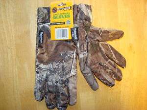   SPECIALTIES LINED SPANDEX GLOVES REALTREE AP 40gm THINSULATE DOT GRIP