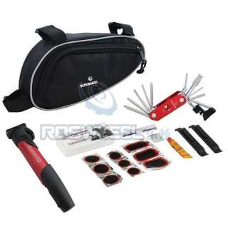   function Cycling Bicycle tools Bike repair kits with Pouch Pump  