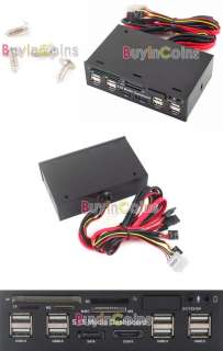 25 8 Port Internal SATA USB Audio Memory Card Reader  