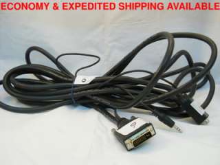 DVI TO VGA & RCA TO JACK ADAPTER CABLE MODEL E119932 AWM 20276  