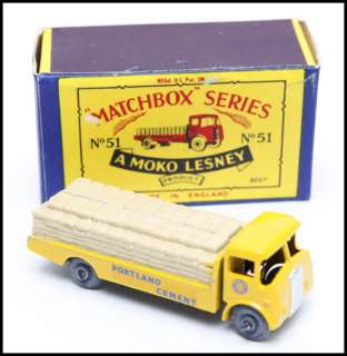 PRISTINE Moko Lesney Matchbox Series #51a Albion Chieftan  