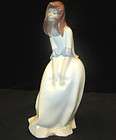 Mirmasu Lladro inspired PORCELAIN lady Girl Figurine Spain Valencia 